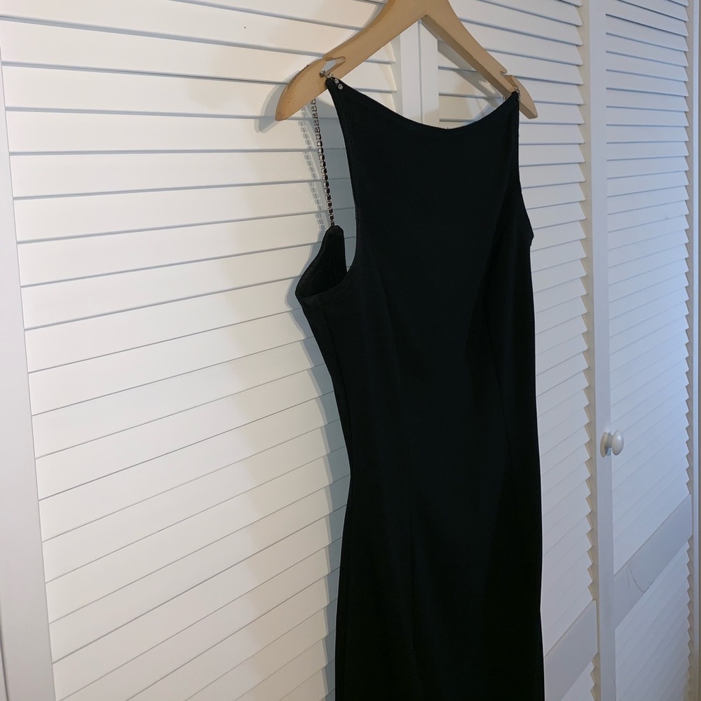 Vintage Open Back little black dress
